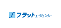 株式会社フラットエージェンシーのロゴ