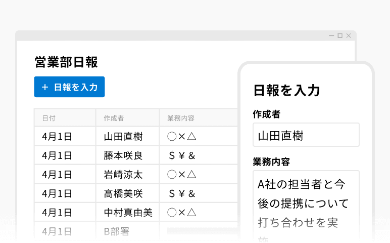 日報作成・共有システム