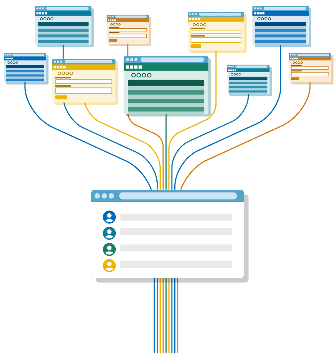トヨクモのkintone連携サービス ユーザーページのイメージ図